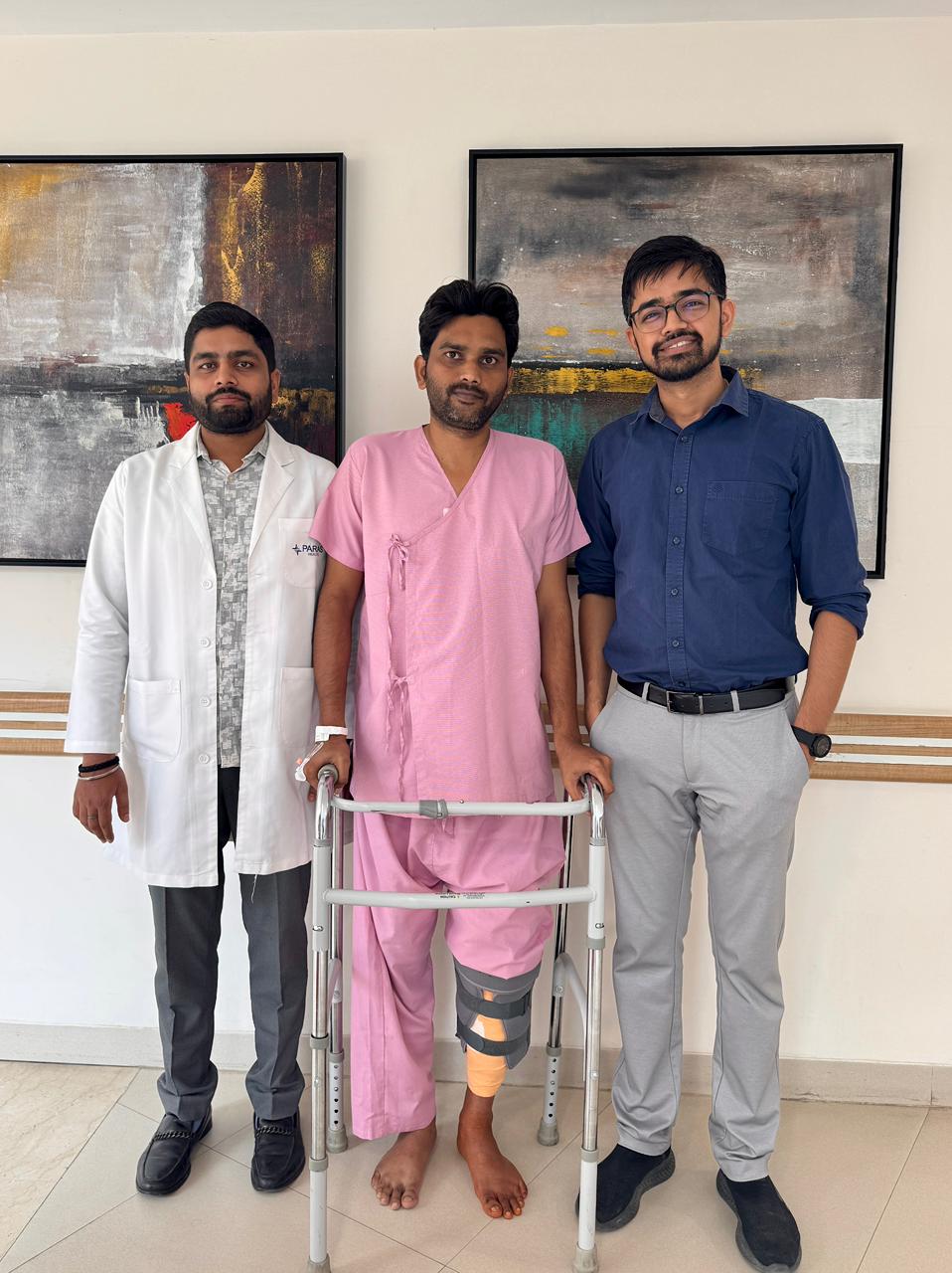 Happy patient
